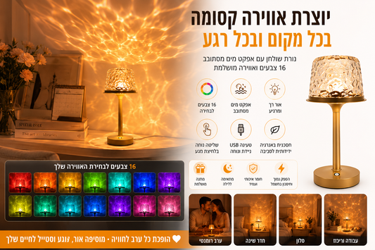 FLOWA – מנורת אווירה קסומה
