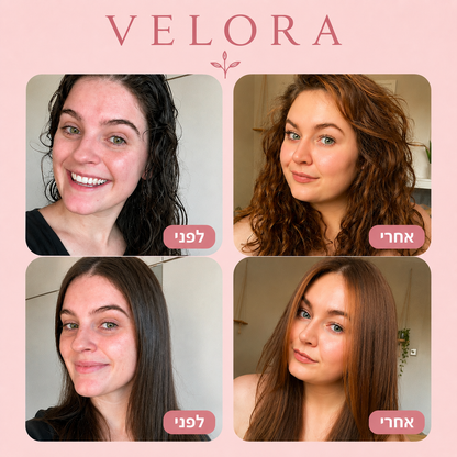 מחליק  שיער נייד מיני Velora